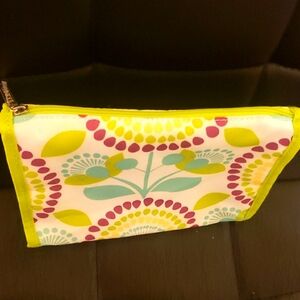 Clinique Floral Patterned MakeUp Bag